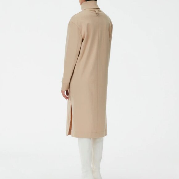 Tibi Punto Milano Turtleneck T-Shirt Dress - Picture 2 of 7